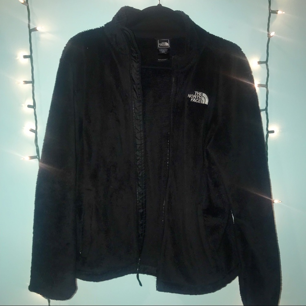 The North Face zip-up Black Fleece Jacket Osito